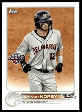 2022 Topps Pro Debut Connor Norby Delmarva Shorebirds #PD-9