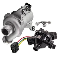 Water Pump & Thermostat Kit For BMW E90 E65 E66 E89 Z4 11517586925 11537549476