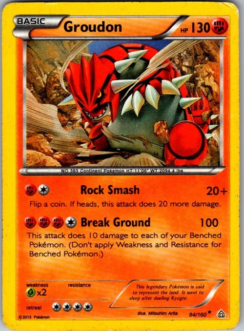 XY - Primal Clash #84/160 Groudon