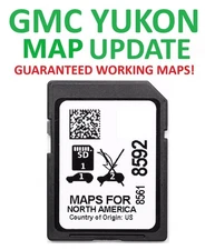 GMC YUKON 2021/2022 MODELS MAP UPDATE GPS Navigation SD Card 85618592