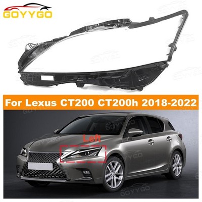 Links Auto Scheinwerfer Linse Abdeckung Shell für Lexus CT200 CT200h 2018-2022