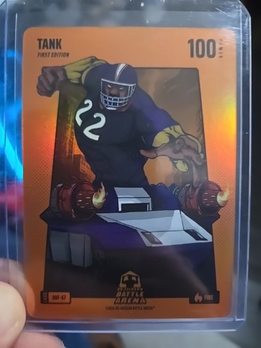 New ListingBo Jackson Battle Arena Orange Battlefoil - Tank Fire