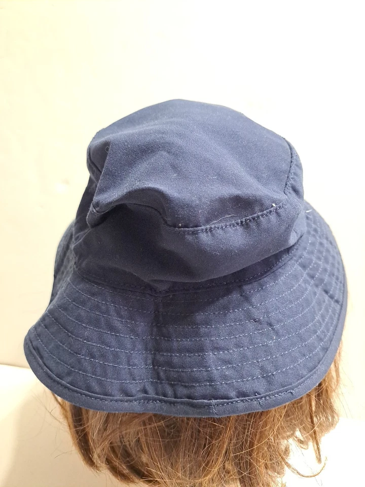 Kids Gymboree Navy Blue What Bucket Hat Size 0-12 Months - Image 4 of 4