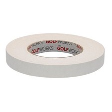 GolfWorks Double Sided Grip Tape Golf Club Gripping 18mm x 36yd, White