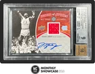 MICHAEL JORDAN BGS 9 2010 UPPER DECK WORLD OF SPORTS APPAREL GU JERSEY AUTO 6/25