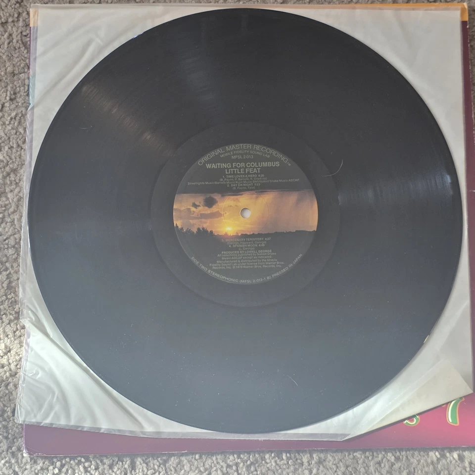 Little Feat Waiting For Columbus (1979) 1st Original Master 2LPs MFSL EXCELLENT Foto 4 de 4