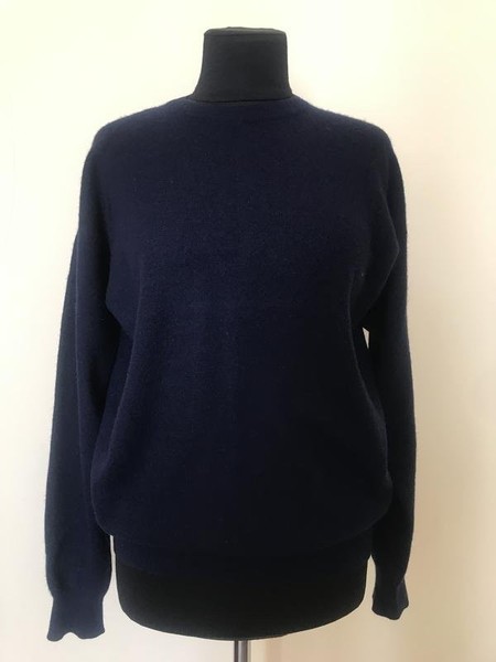 Women Suitsupply Sweater Navy Cashmere 40 / L / 48