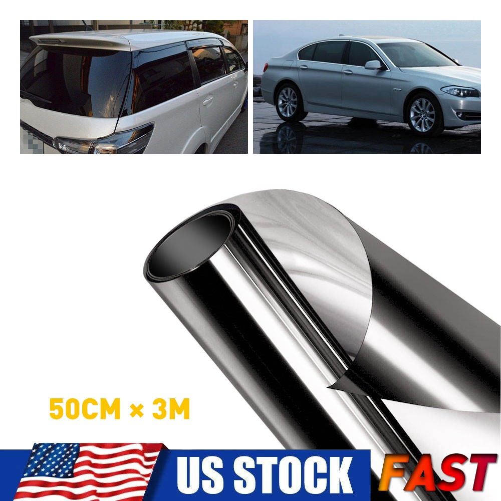 DONWELL 20" X 10FT/20FT Window Tint Film Roll - 5-50% VLT For Car & Home Glass