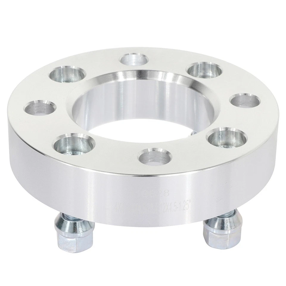 2pcs 12x1.5 1.25" Wheel Spacers Fits Mitsubishi Galant Lancer Kia Optima - Image 2 of 4