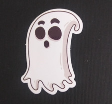 Spooky Haunting Ghost Halloween Sticker 2.5" x 2" L 