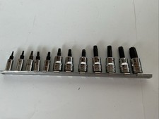 SNAP-ON TOOLS 1/4 & 3/8 DRIVE T8 TO T55 12 PI...
