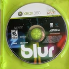 Blur (Microsoft Xbox 360, 2010) DISC ONLY Racing Game Tested Working