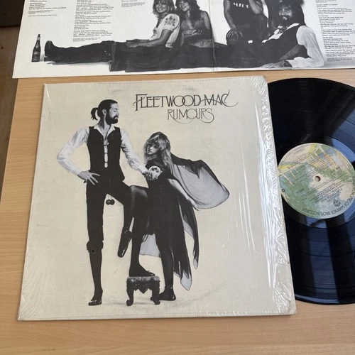 Fleetwood Mac Rumours Original 1st 1977 US Press Complete W/Poster In OG Shrink!