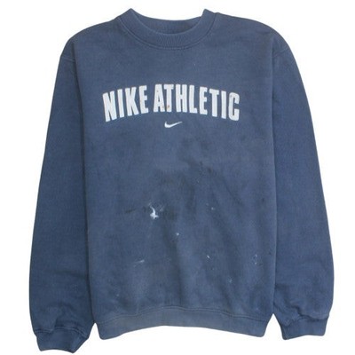 Mens UK Size M Nike Blue Pullover Sweatshirt