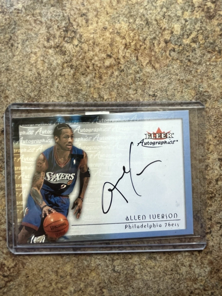 Fleer Allen Iverson Basketball 2000-01 Season Sports Trading Cards