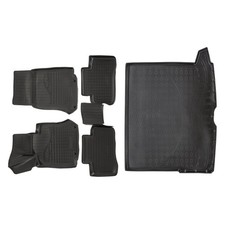 3D Gummimatten Kofferraumwanne Für Mercedes GLC X253 2015-2022 Gummi Fußmatten