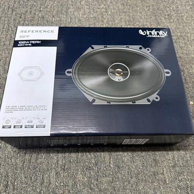 NEW Infinity REFERENCE Series REF-687F 6x8'' Coaxial Car Audio Speakers New 5x7