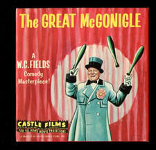 W.C. FIELDS in "THE GREAT MCGONIGLE" Castle Films 857 8mm COMEDY