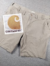 Carhartt Cargo Shorts Mens 44 Carpenter Relaxed Fit Rugged Flex Canvas Big Tall