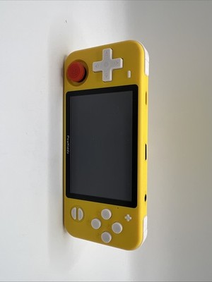 PowKiddy RGB10 Yellow Handheld Game System 