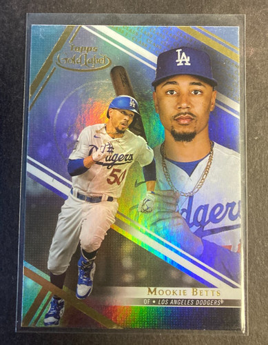 Mookie Betts #M1 2021 Panini Donruss Optic Mythical card