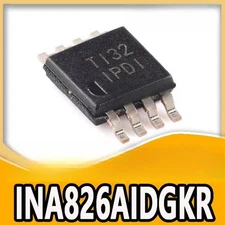 10PCS INA826AIDGKR VSSOP-8 precision instrumentation amplifier chip