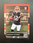 2025 Donruss Optic Shedeur Sanders Base (RAW)