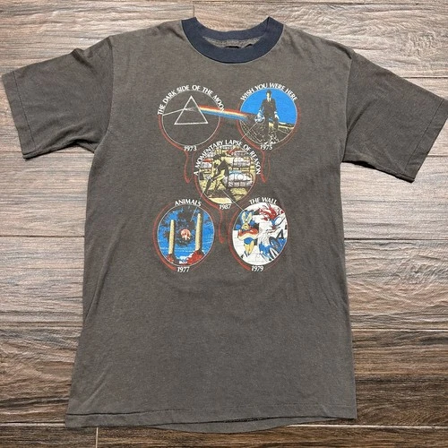 Pink Floyd A Momentary Lapse of Reason Tour Shi 1980s vintage concert t-shirt, vintage, single stitch, B+ condition