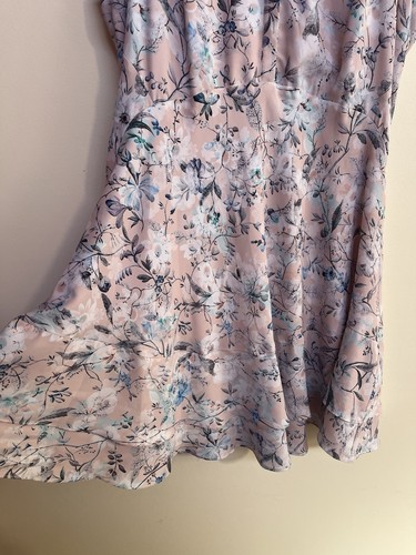 FOREVER NEW | Pink Floral Mini Dress | Size 14 - Picture 5 of 9