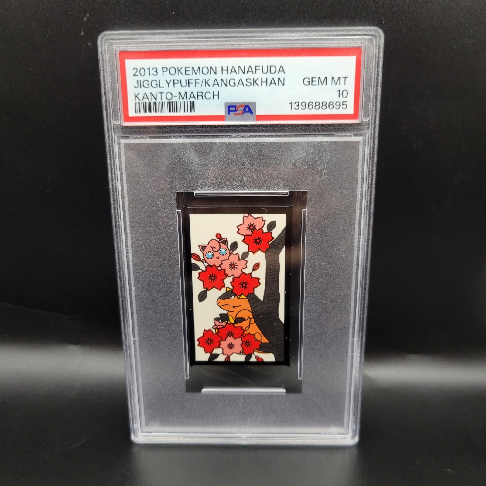 PSA10 2013 POKEMON HANAFUDA KANTO KANGASKHAN/JIGGLYPUFF MARCH
