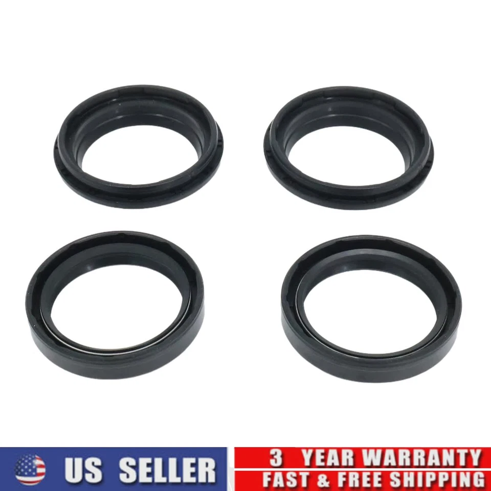 For Yamaha OR YZ125 1985 125 Suzuki Honda Harley 56-133-1 Fork & Dust Seal Kit Foto 2 de 4