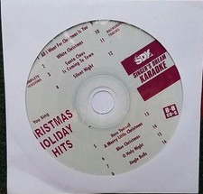 CHRISTMAS HOLIDAY HITS KARAOKE CDGM CD G MULTIPLEX 8 8 SILENT NIGHT SDK9055