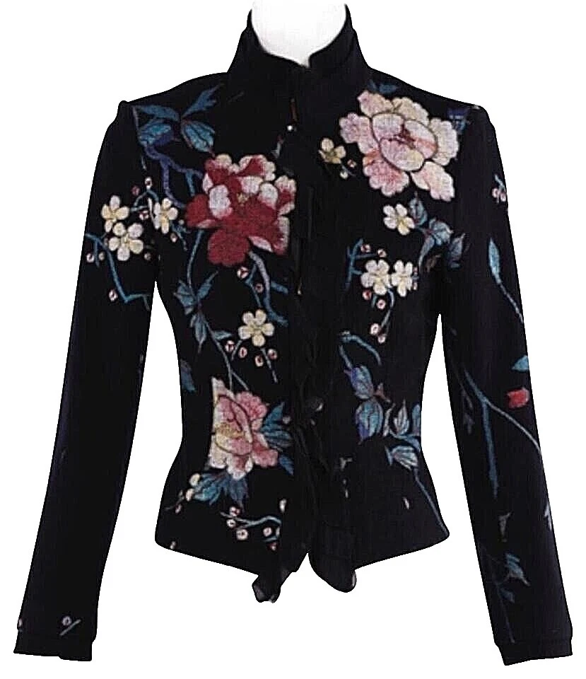 Abrigos Negro Roberto Cavalli, chaquetas y chalecos para Mujeres