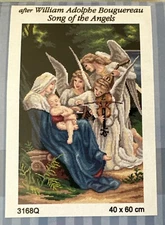 Orchidea Printed needlepoint tapestry  Orchidea 40x60 Cm Canvas Only