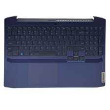 Palmrest Backlit Keyboard For Lenovo Ideapad Gaming 3-15IMH05 5CB0Z20918 Blue US
