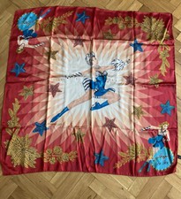 Seidentuch Joop on ice rot 87x85