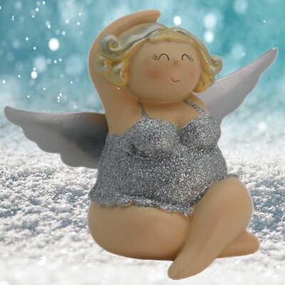 Schutzengel Molly-Engel Nana dicke Pummelfee Guardian Angel Rubensengel   SILBER