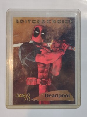 SKYBOX Editor's Choice DEADPOOL 4/12 Card NM