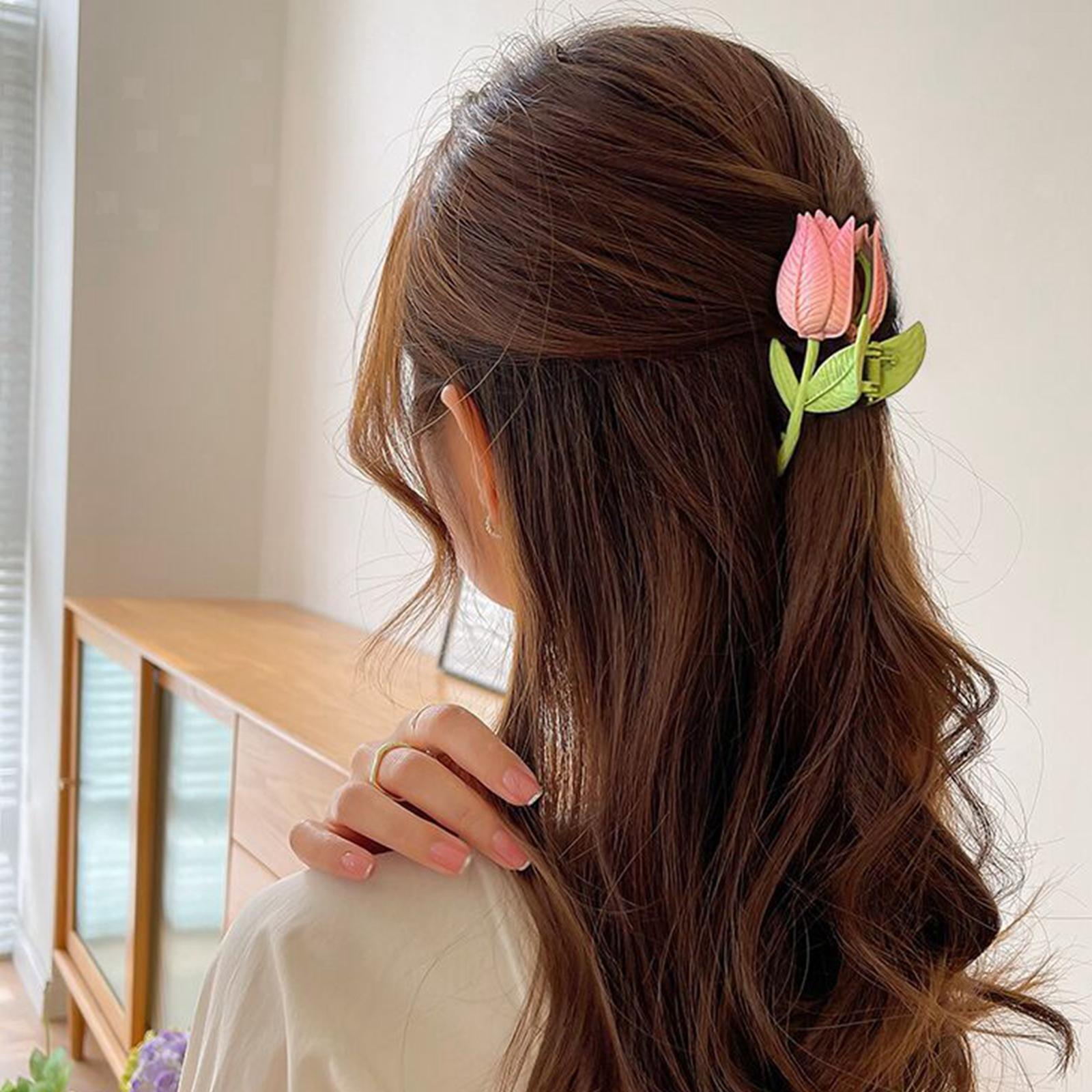 Women Flower Hair Headwear Hair Styling Accessories for Thin Thick Curly  Hair | eBay