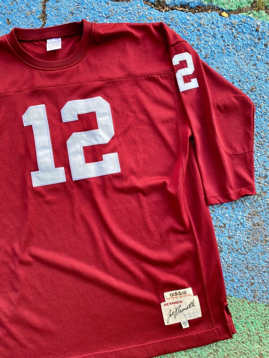 Joe Namath Alabama Crimson Tide Adidas True School Authentic