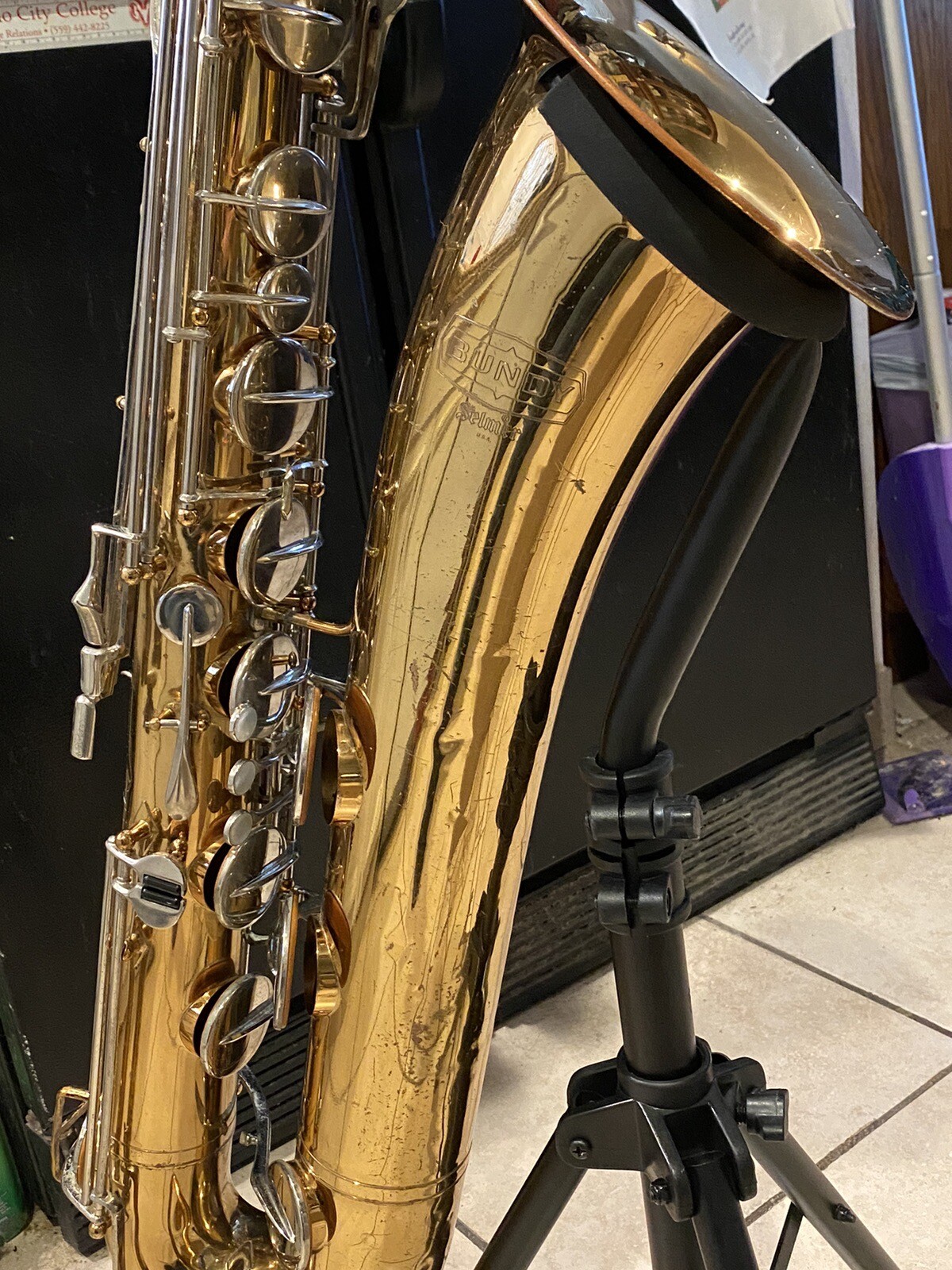 Selmer Bundy Baritone Saxophone Bari Sax S/N 824300 eBay