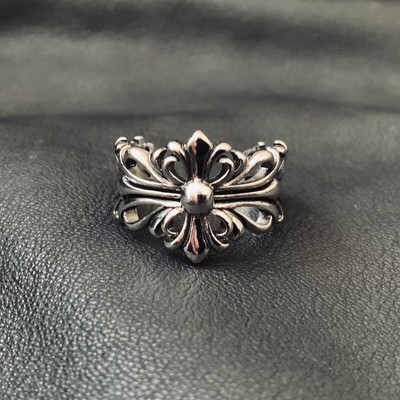 Chrome Hearts Style Verstellbar Kreuz Ring Ebay