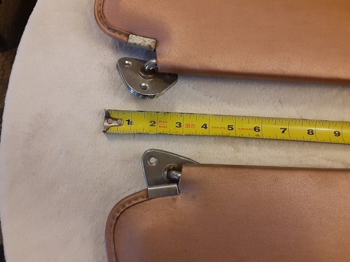 Vintage 1966 - 1968 Mopar C Body Chrysler Fury Sun Visors Part# 249992 and 24999 - Picture 4 of 7