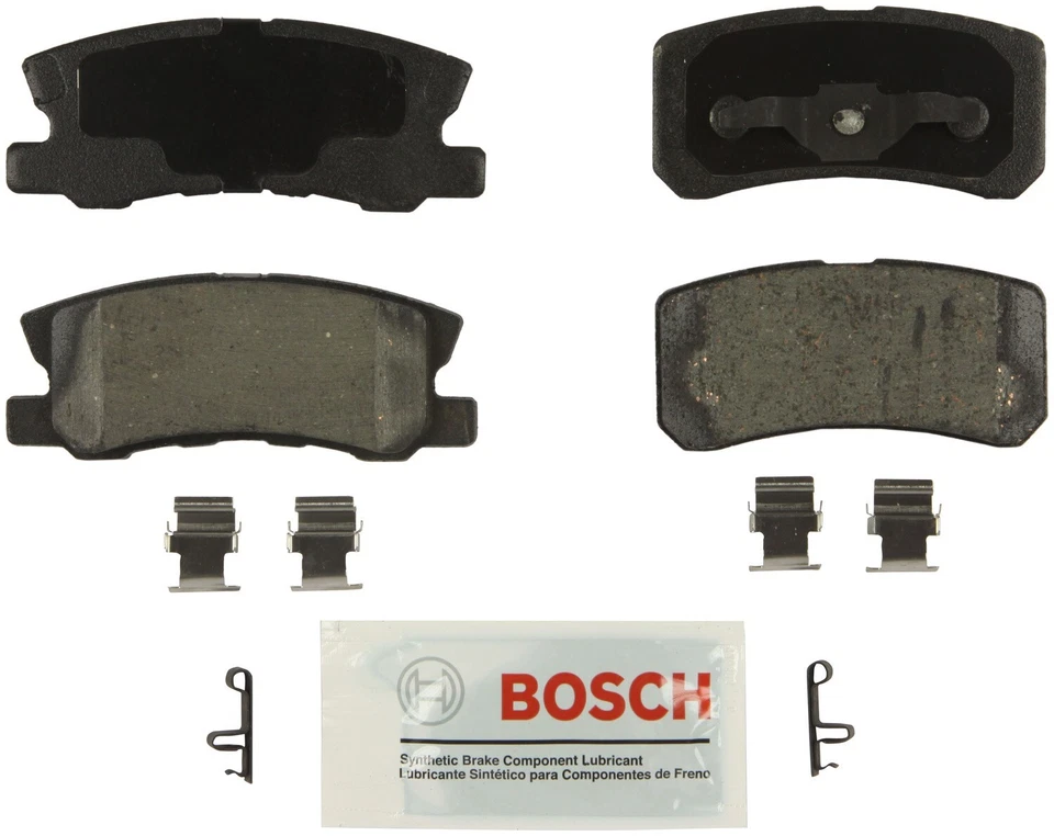 Conjunto de pastilhas de freio a disco traseiras para 2011-2012 Mitsubishi Outlander Sport Bosch - Imagem 4 de 4