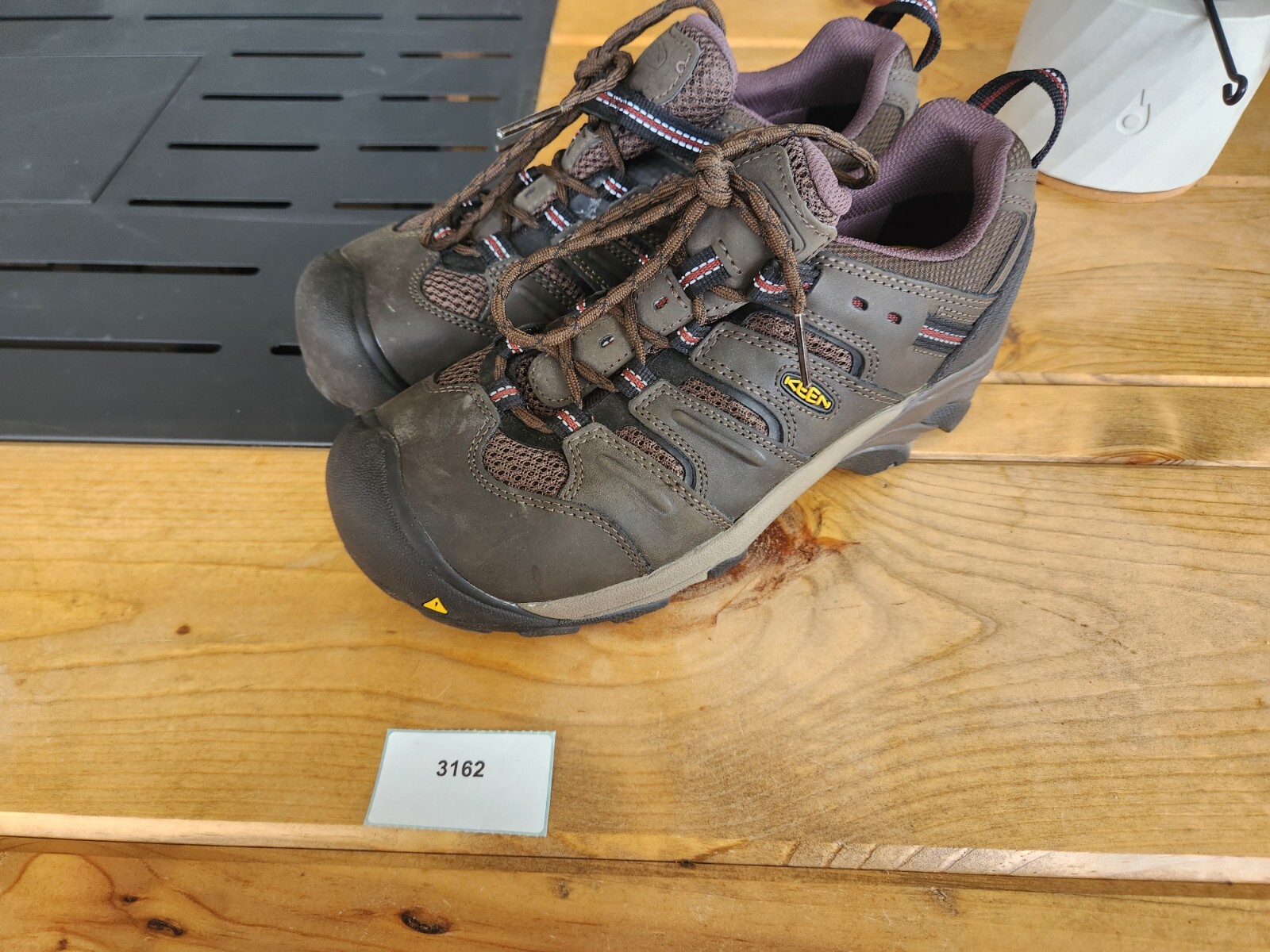 Scarpe da trekking Keen uomo basse lansing impermeabili trail marrone 8 5 EE