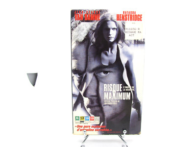 Risque Maximum/ Maximum Risk (VHS)(French) Tested Van Damme