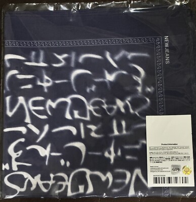 NEWJEANS X Hiroshi Fujiwara LIMITED EDITION COLLER BANDANA OFFLINE