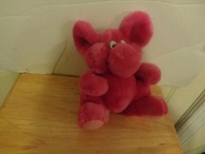 VINTAGE 1980's KODAK FILM ADVERTISEMENT PLUSH KOLORKINS REWIND PINK DOLL FIGURE