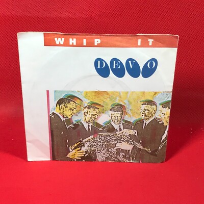 DEVO Whip It 1980 UK 7'' vinyl single Snowball 45 record