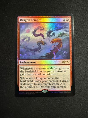 APAC Year Of The Dragon Promo Dragon Tempest MTG Magic The Gathering